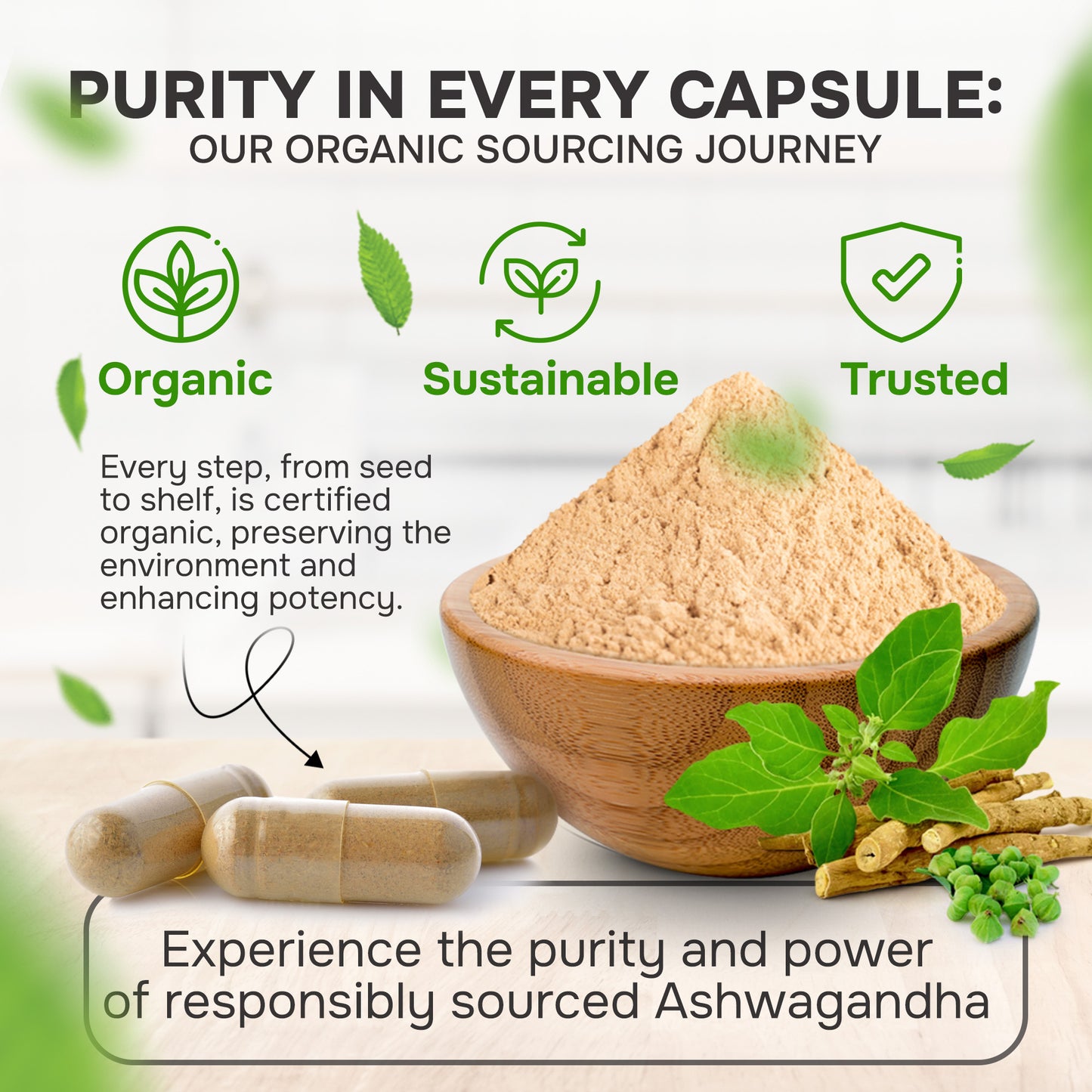 Organic Ashwagandha KSM-66® Extract